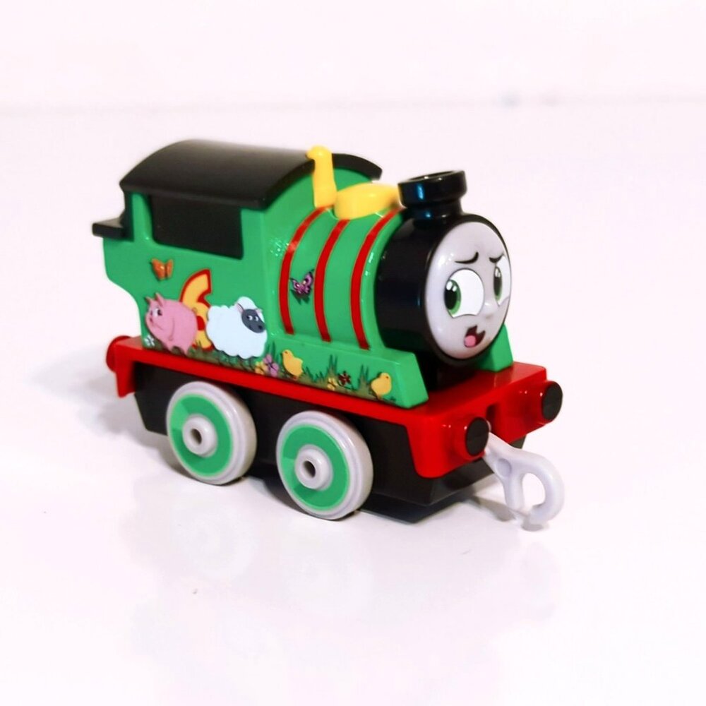 Thomas & Friends Around the Farm Engine Duck Percy Die Cast Metal Train 2022